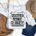 Certified Menace DTF Transfers THIS IS NOT - Adult & Kids T-Shirts, Sweatshirts & Hoodies apparel design preview 1