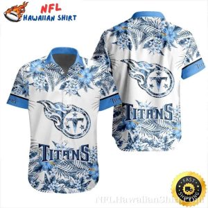 Cerulean Wave Tennessee Titans Aloha - Adult & Kids T-Shirts, Sweatshirts & Hoodies apparel design preview 1