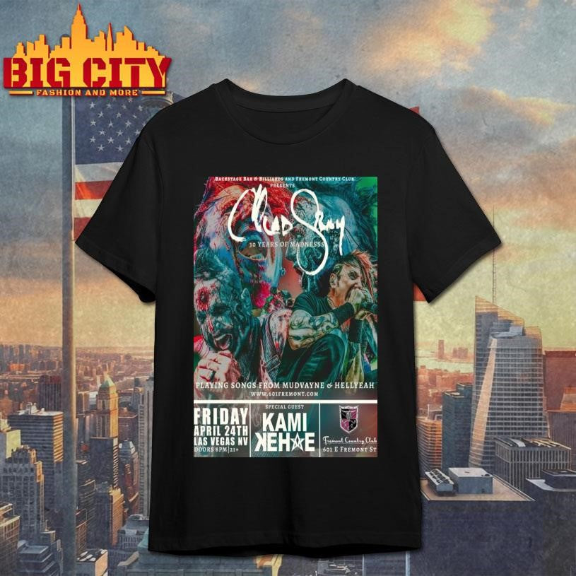 Chad Gray Las Vegas, NV April 24 2026 Concert Poster - Adult & Kids T-Shirts, Sweatshirts & Hoodies apparel design preview 1