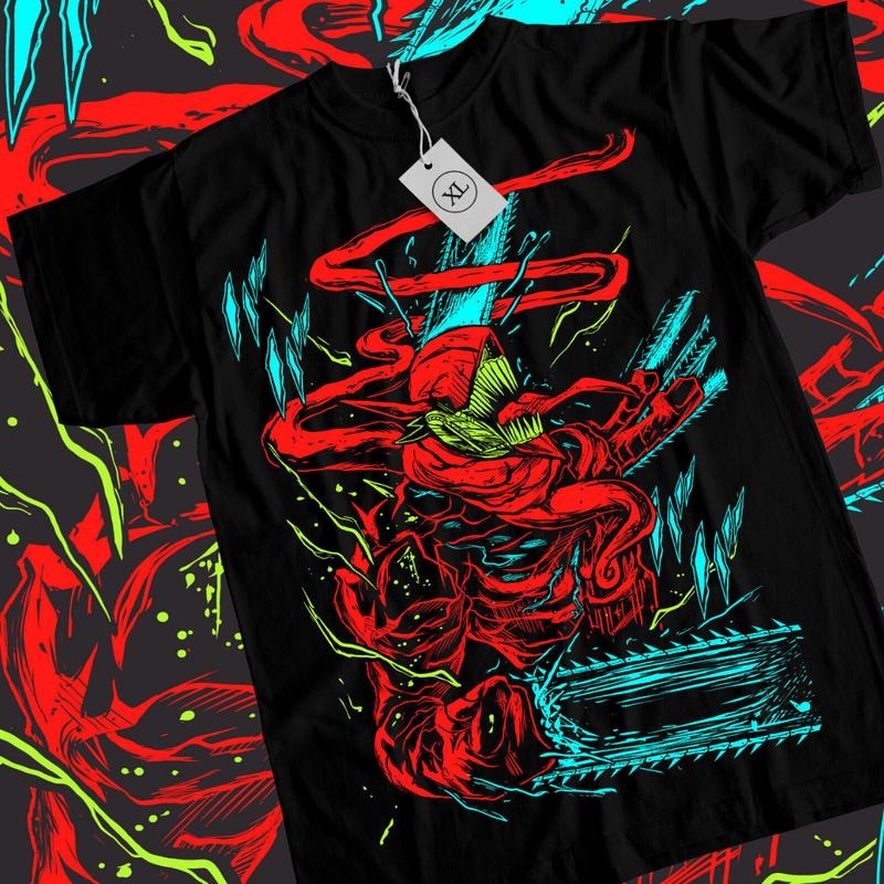 Chainsaw Man Anime Devil True Form Manga Lover Ball - Adult & Kids T-Shirts, Sweatshirts & Hoodies apparel design preview 1