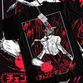Chainsaw Man Anime CSM Denji Power Black All Size - Adult & Kids T-Shirts, Sweatshirts & Hoodies apparel design preview 1