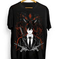 Chainsaw Man Anime Manga Denji Aki Power Black - Adult & Kids T-Shirts, Sweatshirts & Hoodies apparel design preview 1