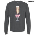 Champagne Coquette Comfort Colors - Adult & Kids T-Shirts, Sweatshirts & Hoodies apparel design preview 1