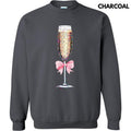 Champagne Coquette - Adult & Kids T-Shirts, Sweatshirts & Hoodies apparel design preview 1