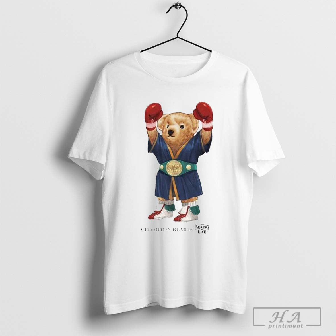 Champion Bear No Boxing Life - Adult & Kids T-Shirts, Sweatshirts & Hoodies apparel design preview 1