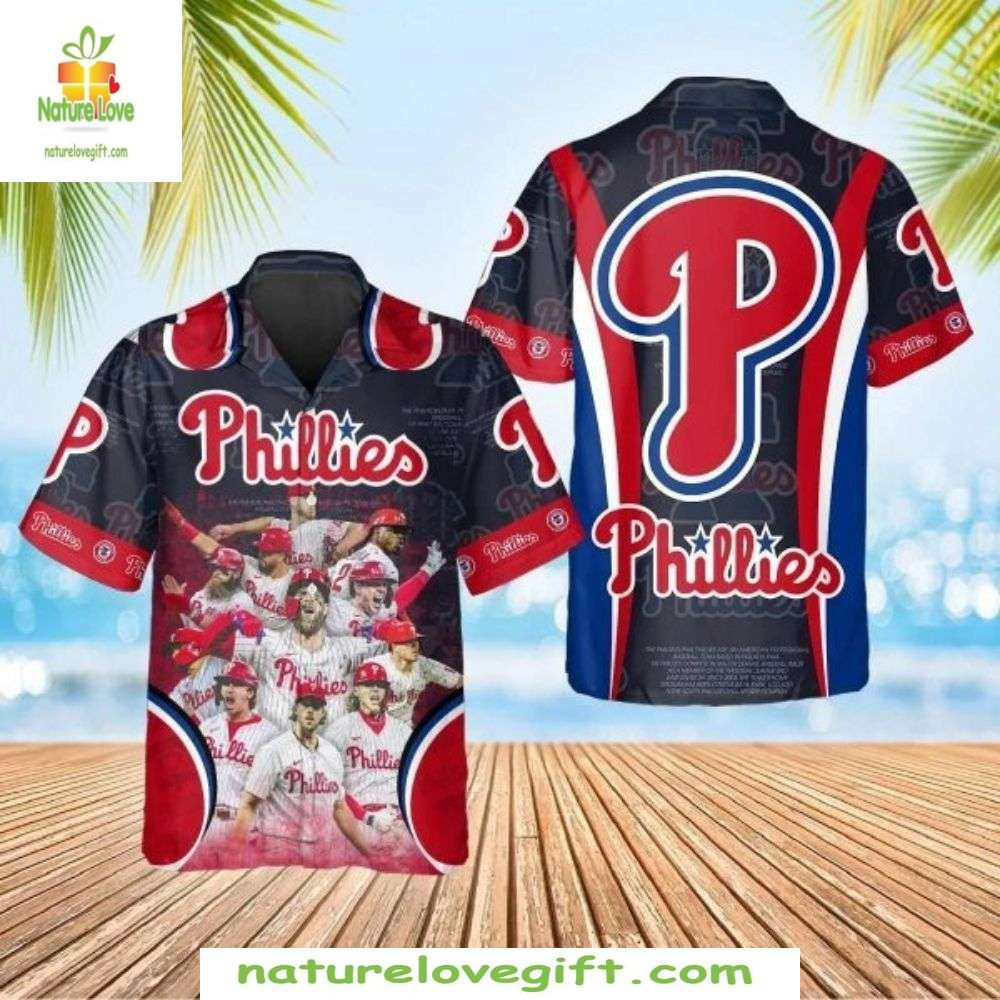Philadelphia Phillies Hawaiian Championship - Adult & Kids T-Shirts, Sweatshirts & Hoodies apparel design preview 1