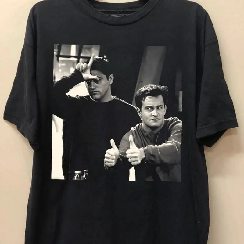 Chandler Bing Cotton Matthew Perry Meme Funny - Adult & Kids T-Shirts, Sweatshirts & Hoodies apparel design preview 1