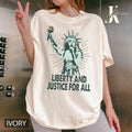 Chappell Justice All Roan Lady Liberty Rise Fall - Adult & Kids T-Shirts, Sweatshirts & Hoodies apparel design preview 1