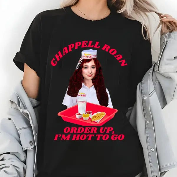 Chappell Roan Order Up Im Hot Go Midwest Princess - Adult & Kids T-Shirts, Sweatshirts & Hoodies apparel design preview 1