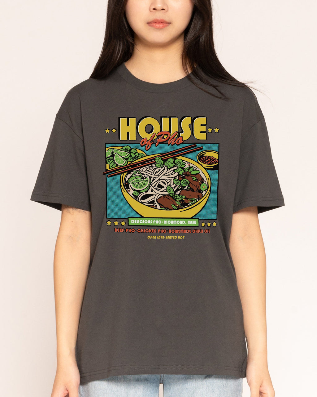 House of Pho - Adult & Kids T-Shirts, Sweatshirts & Hoodies apparel design preview 1