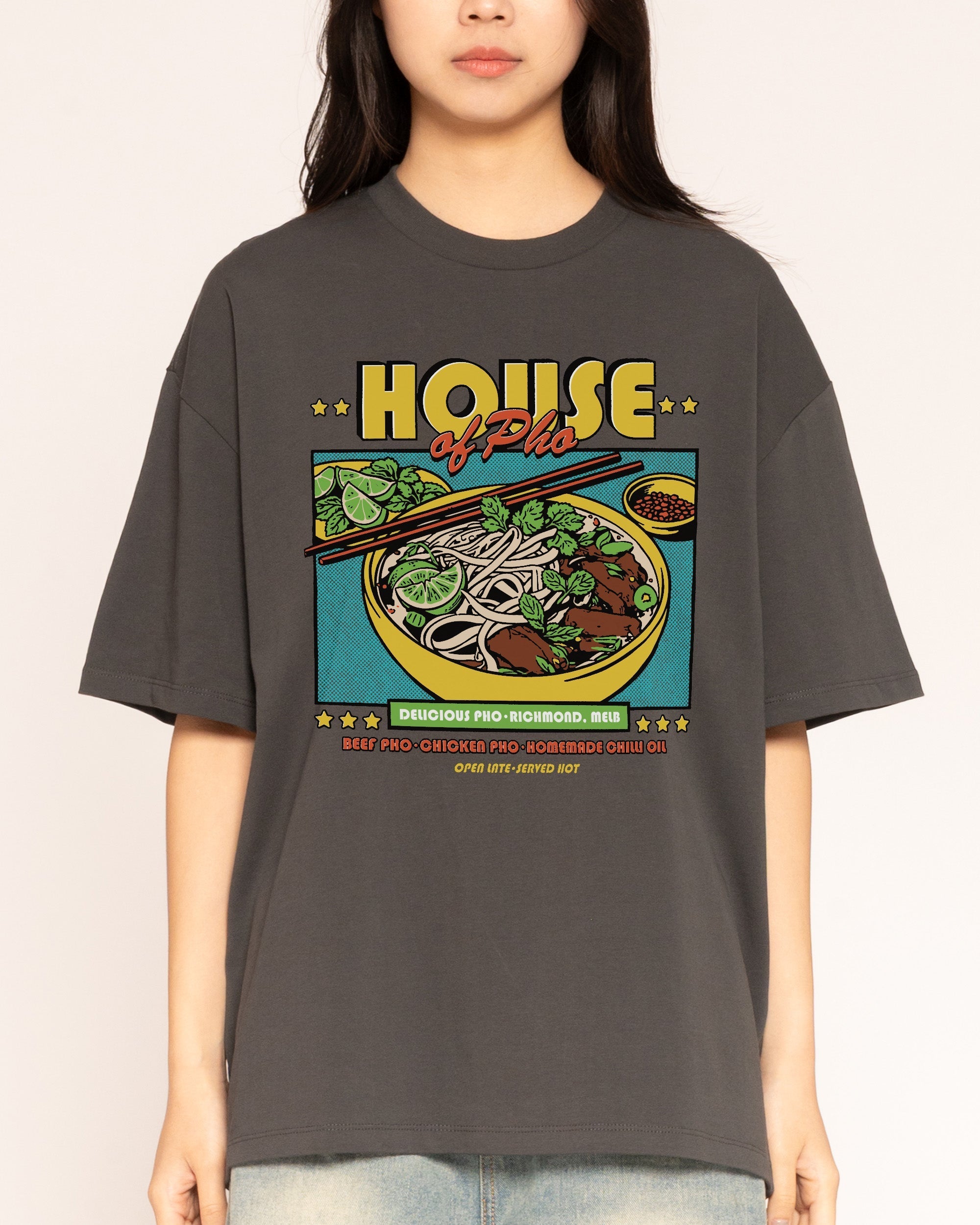 House of Pho Oversized - Adult & Kids T-Shirts, Sweatshirts & Hoodies apparel design preview 1