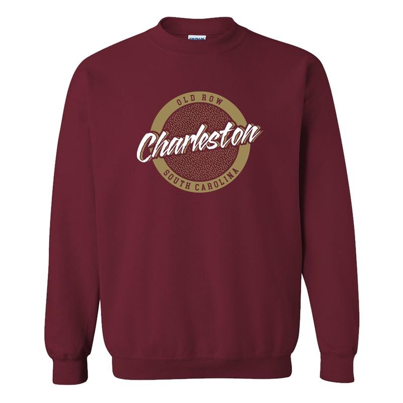 Charleston South Carolina Circle Vintage - Adult & Kids T-Shirts, Sweatshirts & Hoodies apparel design preview 1