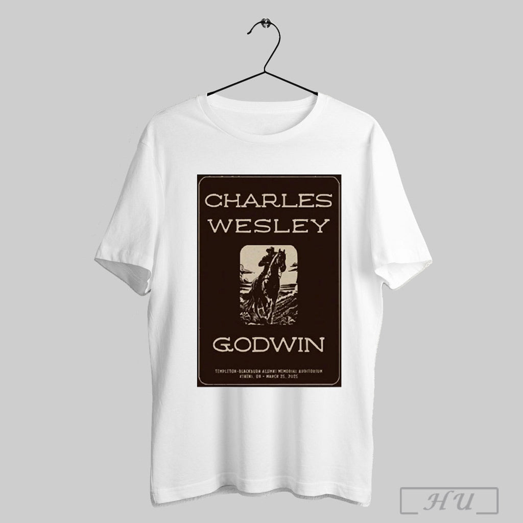 Charley Wesley Godwin On Mar 25 2025 In Athens Oh - Adult & Kids T-Shirts, Sweatshirts & Hoodies apparel design preview 1
