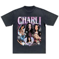 Charli D'Amelio Vintgae 90s 2024 Rap Hip Hop Fans - Adult & Kids T-Shirts, Sweatshirts & Hoodies apparel design preview 1