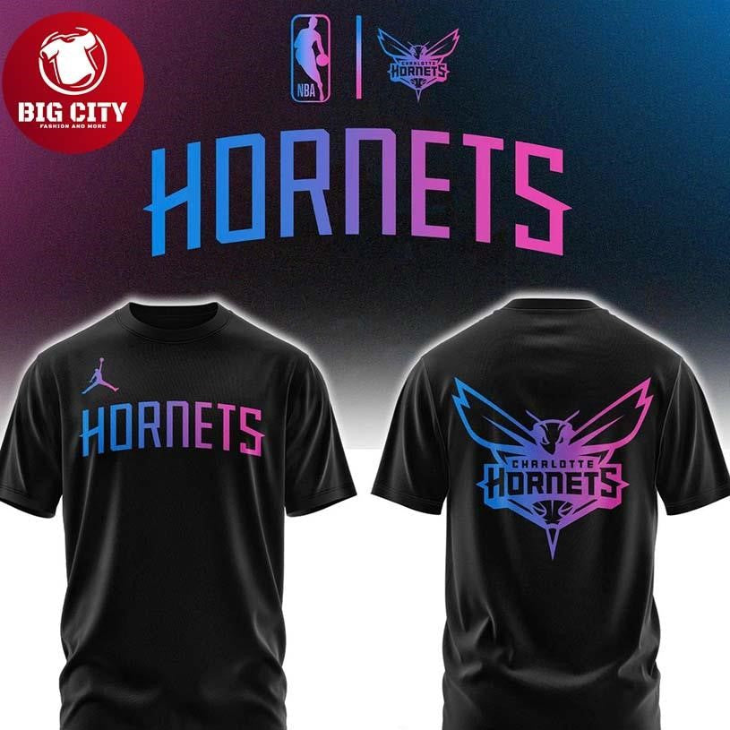 Charlotte Hornets x Cyberpunk Night 2026 NBA Champs - Adult & Kids T-Shirts, Sweatshirts & Hoodies apparel design preview 1