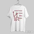 Charmer Greetings From Hell Mich - Adult & Kids T-Shirts, Sweatshirts & Hoodies apparel design preview 1