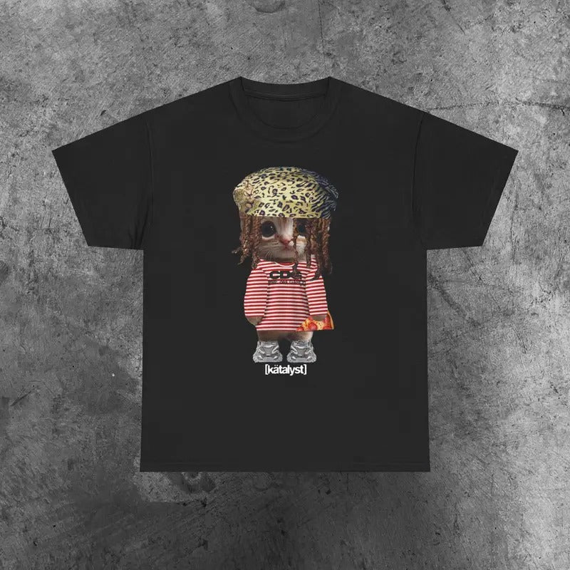 Che Kitty Casual Classic - Adult & Kids T-Shirts, Sweatshirts & Hoodies apparel design preview 1