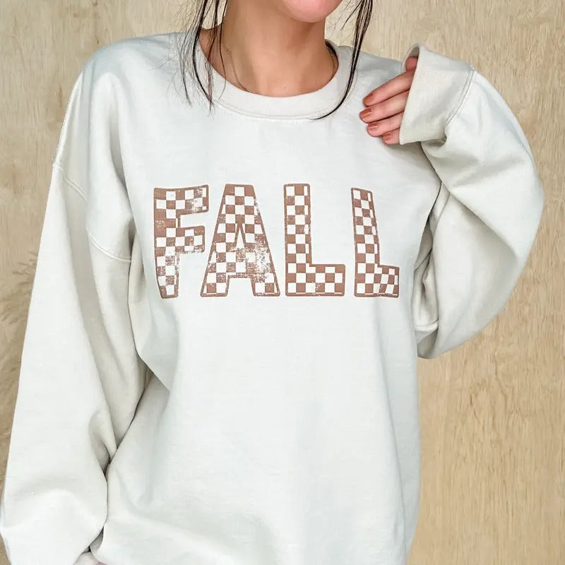 Checkered Fall C.O.C - Adult & Kids T-Shirts, Sweatshirts & Hoodies apparel design preview 1