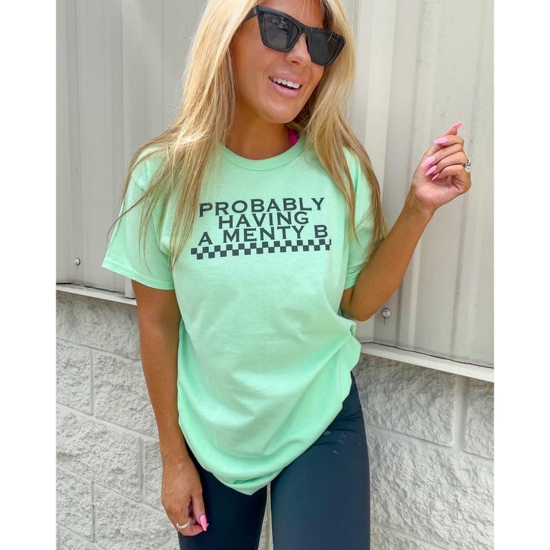 Checkered Menty B - Adult & Kids T-Shirts, Sweatshirts & Hoodies apparel design preview 1