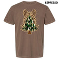 Cheetah Bow Brushstroke Tree Comfort Colors 'NLB' - Adult & Kids T-Shirts, Sweatshirts & Hoodies apparel design preview 1