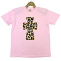 Cheetah CROSS Chenille Patch Comfort Colors - Adult & Kids T-Shirts, Sweatshirts & Hoodies apparel design preview 1