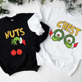 Chest Nuts Couples Matching Humor Family Funny Saying - Adult & Kids T-Shirts, Sweatshirts & Hoodies apparel design preview 1