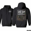 Chevy Trucks Camo Ch.Ev.R.Olet USA Flag 100% Cotton - Adult & Kids T-Shirts, Sweatshirts & Hoodies apparel design preview 1