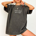 ChicCotton Funny IDGAF Comfort Colors I Don'T Give - Adult & Kids T-Shirts, Sweatshirts & Hoodies apparel design preview 1