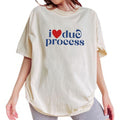 ChicCotton I Love Due Process Comfort Colors Human - Adult & Kids T-Shirts, Sweatshirts & Hoodies apparel design preview 1
