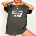 ChicCotton Make Frogs Diverse Again Comfort Colors - Adult & Kids T-Shirts, Sweatshirts & Hoodies apparel design preview 1
