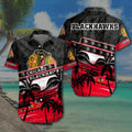 Chicago Blackhawks Hawaiian Tropical Paradise Design - Adult & Kids T-Shirts, Sweatshirts & Hoodies apparel design preview 1