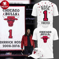 Chicago Bulls D-Rose 2026 Derrick Rose 2028-2026 Two - Adult & Kids T-Shirts, Sweatshirts & Hoodies apparel design preview 1