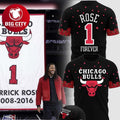 Chicago Bulls Derrick Rose 2008-2016 Tribute Night - Adult & Kids T-Shirts, Sweatshirts & Hoodies apparel design preview 1