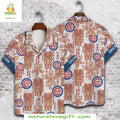 Chicago Cubs Hawaiian Beige Tiki Totem MLB Summer - Adult & Kids T-Shirts, Sweatshirts & Hoodies apparel design preview 1