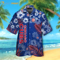 Chicago Cubs Casual Summer Tropical Hawaiian - Adult & Kids T-Shirts, Sweatshirts & Hoodies apparel design preview 1