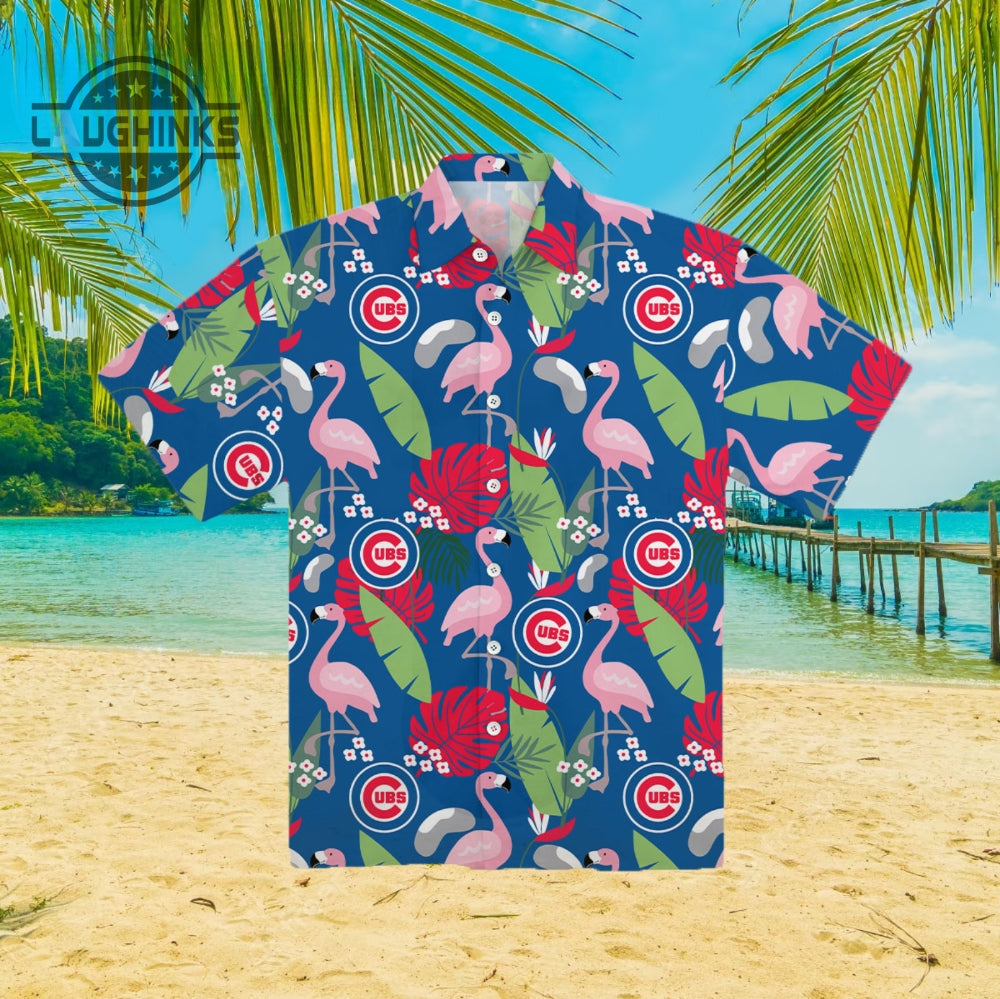 Chicago Cubs Hawaiian Giveaway Mlb 2023 Mens - Adult & Kids T-Shirts, Sweatshirts & Hoodies apparel design preview 1
