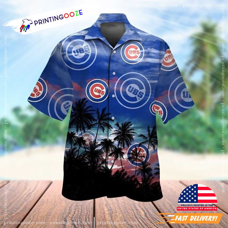 Chicago Cubs Island Adventure Hawaiian - Adult & Kids T-Shirts, Sweatshirts & Hoodies apparel design preview 1