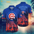 Chicago Cubs MLB Summer Swamp Flamingos Aloha - Adult & Kids T-Shirts, Sweatshirts & Hoodies apparel design preview 1