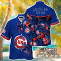 Chicago Cubs MLB Tropical Leaves Pattern Summer - Adult & Kids T-Shirts, Sweatshirts & Hoodies apparel design preview 1