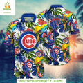 Chicago Cubs MLB Hawaiian Tropical Bird Baseball - Adult & Kids T-Shirts, Sweatshirts & Hoodies apparel design preview 1