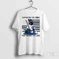 Chicago Cubs Paws That Enforce The Laws Police Dog - Adult & Kids T-Shirts, Sweatshirts & Hoodies apparel design preview 1