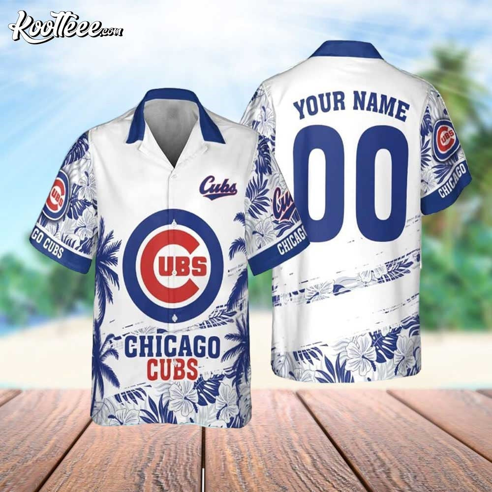 Chicago Cubs Personalized Cubby Cove Hawaiian - Adult & Kids T-Shirts, Sweatshirts & Hoodies apparel design preview 1