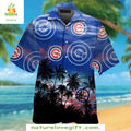 Chicago Cubs Hawaiian Palm Silhouette Tropical - Adult & Kids T-Shirts, Sweatshirts & Hoodies apparel design preview 1
