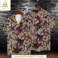 Chicago Cubs Hawaiian Tropical Tiki Print MLB - Adult & Kids T-Shirts, Sweatshirts & Hoodies apparel design preview 1