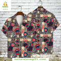 Chicago Cubs Hawaiian Vintage Tribal Print MLB - Adult & Kids T-Shirts, Sweatshirts & Hoodies apparel design preview 1
