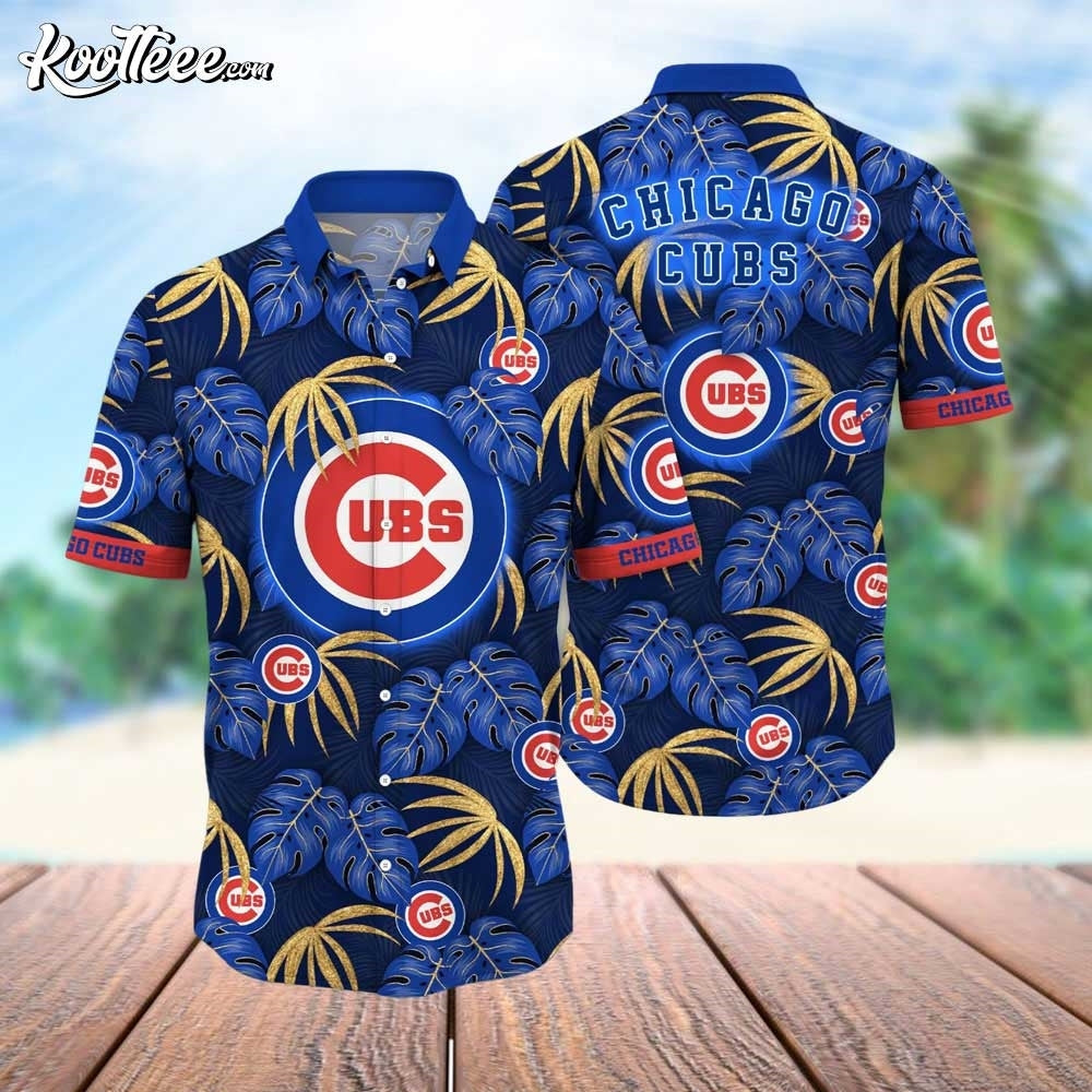 Chicago Cubs Waveland Luau Hawaiian - Adult & Kids T-Shirts, Sweatshirts & Hoodies apparel design preview 1