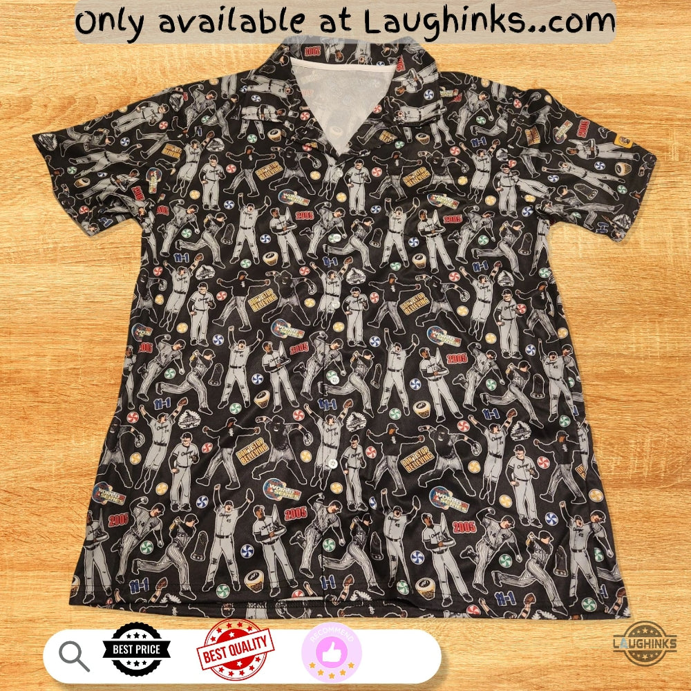 Chicago White Sox 2005 Champs Hawaiian 11 July - Adult & Kids T-Shirts, Sweatshirts & Hoodies apparel design preview 1