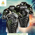Chicago White Sox Hawaiian Black Floral Stripe MLB - Adult & Kids T-Shirts, Sweatshirts & Hoodies apparel design preview 1