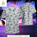 Chicago White Sox Hawaiian Silver Floral MLB Baseball - Adult & Kids T-Shirts, Sweatshirts & Hoodies apparel design preview 1