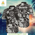 Chicago White Sox Floral Hawaiian Stylish MLB - Adult & Kids T-Shirts, Sweatshirts & Hoodies apparel design preview 1